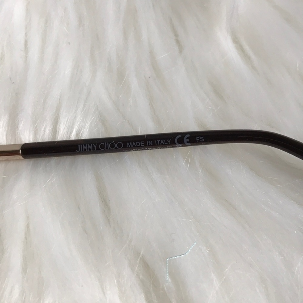 Authentic Jimmy choo bronze eyeglasses - Picture 5 of 8